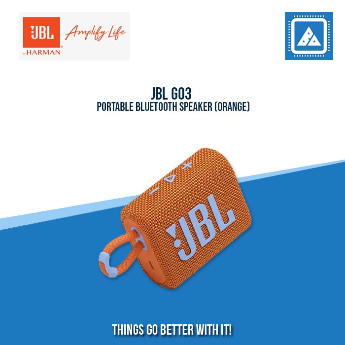 JBL GO3 PORTABLE BLUETOOTH SPEAKERS JBL GO3 PORTABLE BLUETOOTH SPEAKERS